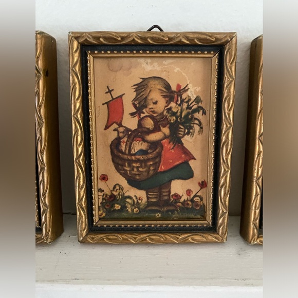 HUMMEL Vintage Lot of 4 Miniature HUMMEL Pictures West Germany Collectibles. - Picture 5 of 13